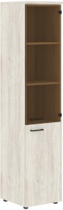 Шкаф колонка комбинированая (R) с топом XHC 42.2(R) Сосна Эдмонт 432х432х1955