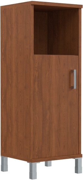Шкаф-колонка средняя с глухой малой дверью B 421.2(L) Орех Гарда 475х450х1286