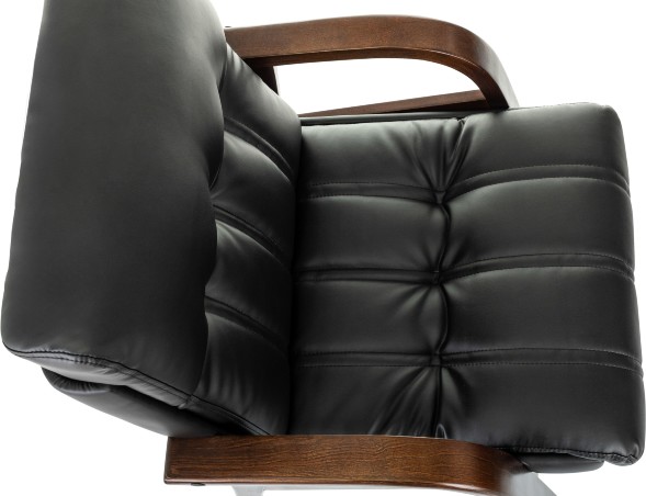 Кресло для посетителей Бюрократ T-9932W-CF-Eco