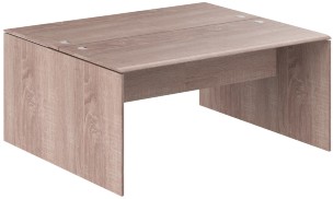 Стол 2-х местный W2ST 167 Дуб Сонома 1600х1406х750 WAVE