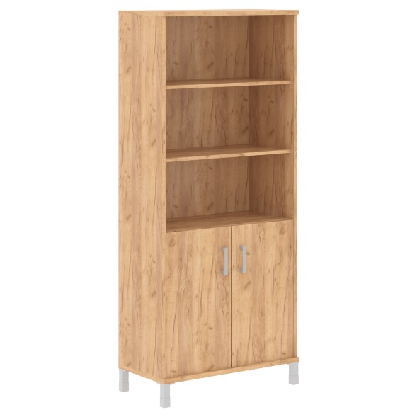 Шкаф высокий с глухими малыми дверьми B 430.2 900х450х2054 BORN